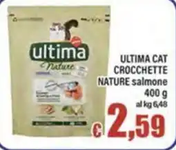 Top Supermercati Ultima Nature crocchette salmone offerta