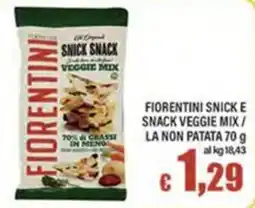 Top Supermercati Fiorentini Snick Snack Veggie Mix offerta
