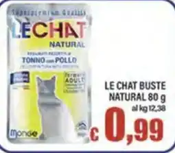 Top Supermercati Le Chat Buste Natural offerta