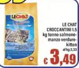 Top Supermercati Le Chat croccantini offerta