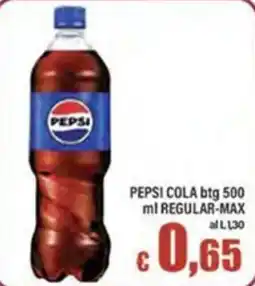 Top Supermercati Pepsi Cola offerta
