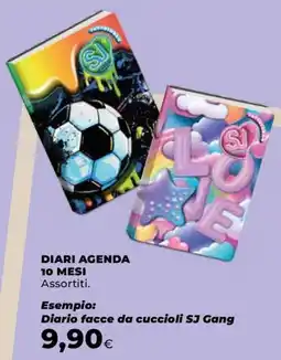 Unicoop Diario facce da cuccioli SJ Gang offerta