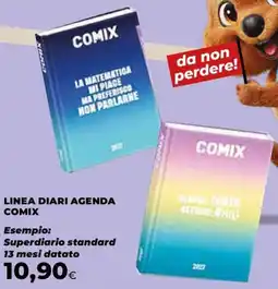 Unicoop Diario agenda Comix offerta