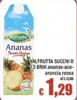 Top Supermercati Valfrutta Ananas offerta