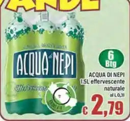 Top Supermercati Acqua di Nepi offerta