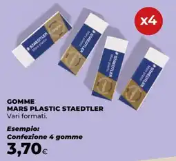 Unicoop Gomme Mars Plastic Staedtler offerta