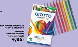 Unicoop Matite colorate Giotto StilNovo offerta