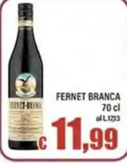 Top Supermercati Fernet Branca offerta