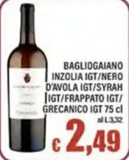 Top Supermercati Bagliogaiano offerta