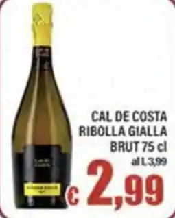 Top Supermercati Cal de Costa Ribolla Gialla offerta