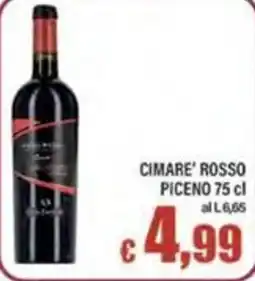 Top Supermercati Cimare' Rosso Piceno offerta