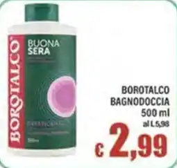 Top Supermercati Borotalco Bagnodoccia offerta