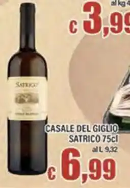 Top Supermercati Casale del Giglio Satrico offerta