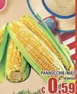 Top Supermercati Pannocchie/mais offerta