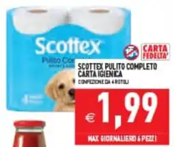 Supermercati Agorà Scottex Pulito Completo offerta
