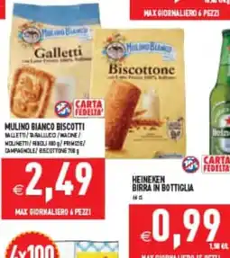 Supermercati Agorà Mulino Bianco biscotti offerta