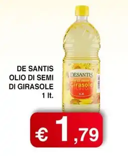 Orsini Market Olio di semi di girasole De Santis offerta