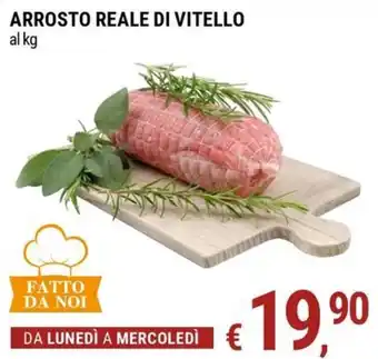 Arrosto reale di vitello