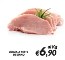 Supermercati Visotto Lonza a fette di suino offerta