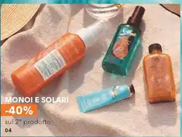 Yves Rocher Monoï e solari offerta