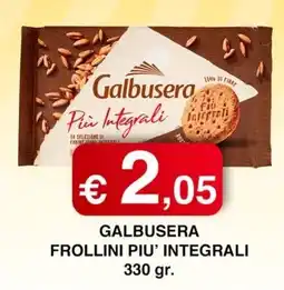 Orsini Market Galbusera Frollini Più Integrali offerta