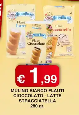 Orsini Market Mulino Bianco Flauti Cioccolato - Latte Stracciatella offerta