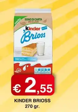Orsini Market Kinder Brioss offerta