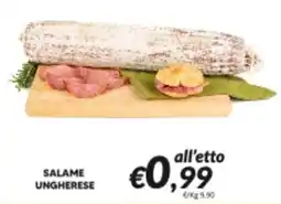 Supermercati Visotto Salame ungherese offerta