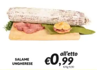 Supermercati Visotto Salame ungherese offerta