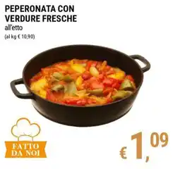 Tre Valli Supermercato Peperonata con verdure fresche offerta