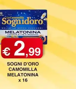 Orsini Market Sogni d'oro camomilla melatonina offerta