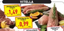 Supermercati Agorà Lombatine con filetto di vitella offerta