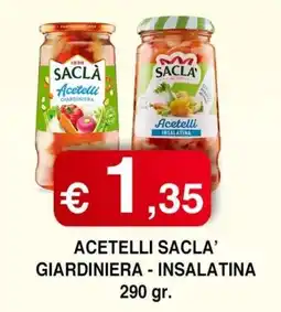 Orsini Market Acetelli Sacla' Giardiniera - Insalatina offerta