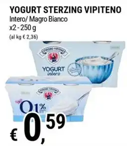 Tre Valli Supermercato Yogurt Sterzing Vipiteno Intero offerta