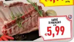 Supermercati Agorà Carrè di maialino offerta