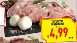 Supermercati Agorà Cotolette di maialino offerta