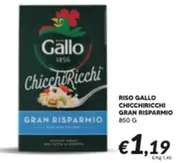 Supermercati Visotto Riso Gallo Chicchiricchi offerta