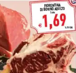 Supermercati Agorà Fiorentina di bovino adulto offerta