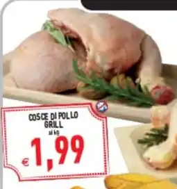 Supermercati Agorà Cosce di pollo grill offerta