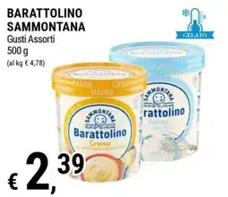 Tre Valli Supermercato Barattolino Sammontana offerta