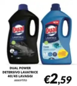 Supermercati Visotto Dual Power detersivo lavatrice offerta