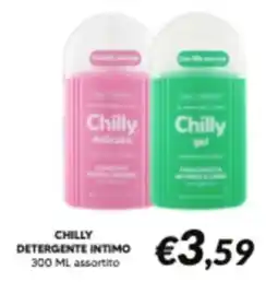 Supermercati Visotto Chilly detergente intimo offerta