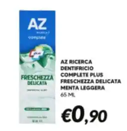 Supermercati Visotto AZ Ricerca dentifricio complete plus freschezza delicata offerta