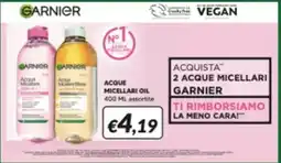 Supermercati Visotto Acque micellari oil Garnier offerta
