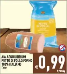 Supermercati Agorà Aia Aequilibrium petto di pollo forno offerta