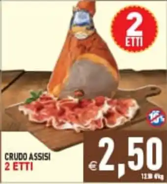 Supermercati Agorà Crudo assisi offerta