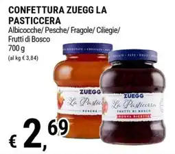 Tre Valli Supermercato Confettura Zuegg La Pasticcera offerta