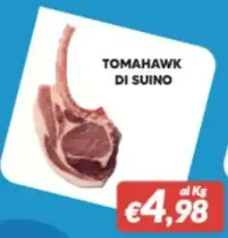 Supermercati Visotto Tomahawk di suino offerta