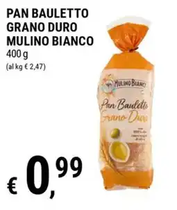 Tre Valli Supermercato Pan Bauletto Grano Duro Mulino Bianco offerta
