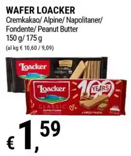 Tre Valli Supermercato Loacker wafer offerta